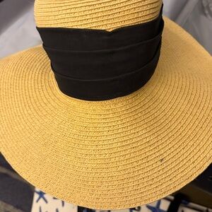 Vintage SCALA handmade straw hat